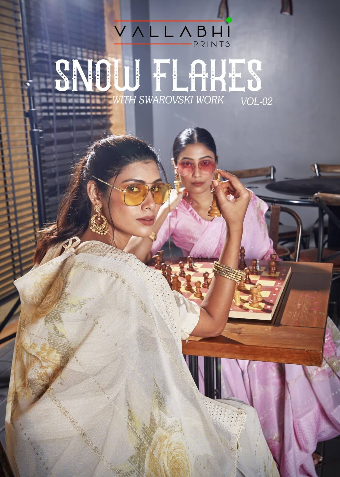 Vallabhi saree SNOW FLAKES VOL-2